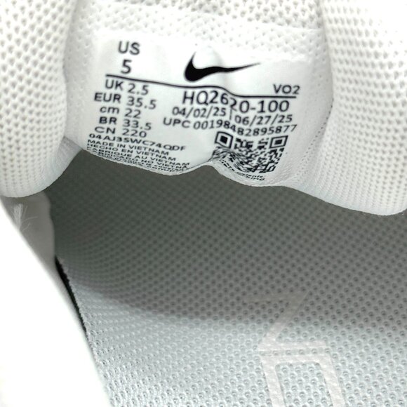 Nike Womens Metcon 10 White Shoes Sz 5 New w/ Marks Workout HQ2620-100 - Picture 5 of 10